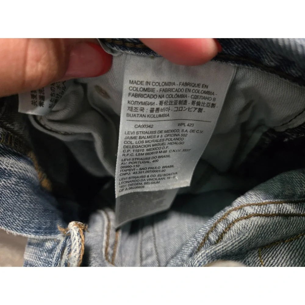 Levi's 559 Relaxed Straight Jeans Men's 32x30 Blue Medium Wash Denim Pants